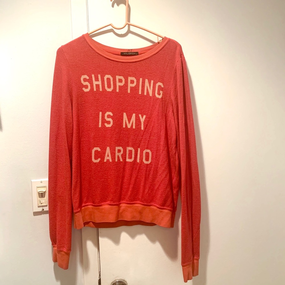 Red Wildfox sweatshirt